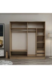 Minar Kale210 2k Sürgülü Dlp 220 Cm Dore Aynalı thumbnail 5