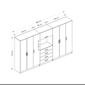Minar Kale210 6 Kapaklı 4 Çek Tv Modüllü Dlp Byz thumbnail 8