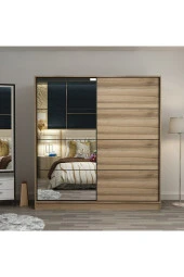 Minar Kale210 2k Sürgülü Dlp 220 Cm Dore Aynalı Dore thumbnail 1