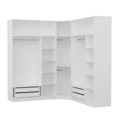 Minar Kale210 7 Kapaklı 4 Çek Köşe Dolap + Yüklük Byz Mebran thumbnail 6