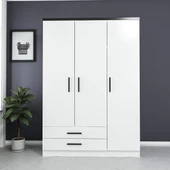 Minar Kale Plus 3K 2Ç Dolap-Beyaz thumbnail 1