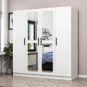 Minar Kale Zincir 4K 2 Aynalı 2Ç Dlp-Beyaz thumbnail 3