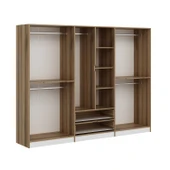 Minar Elina 6 Kapaklı Dolap-Dore-Beyaz thumbnail 6