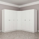 Minar Kale210 7 Kapaklı 4 Çek Köşe Dolap Byz Mebran thumbnail 3