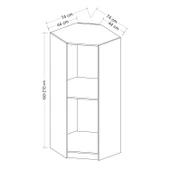 Minar K4001-Kale Köşe Gövde Antr Kpk Dore 190Cm thumbnail 8