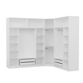 Minar Kale190 8 Kapaklı 4 Çek Köşe Dolap + Yüklük Byz Mebran thumbnail 4