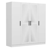 Minar Kale Zincir 4K 2 Aynalı 2Ç Dlp-Beyaz thumbnail 6