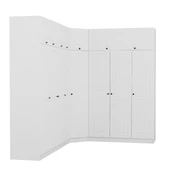 Minar Kale190 8 Kapaklı 4 Çek Köşe Dolap + Yüklük Byz Mebran thumbnail 7