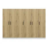 Minar Kale Zincir 6K 2Ç Dolap Pera Ceviz 2+4 thumbnail 5