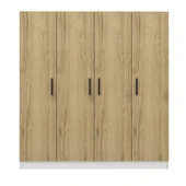 Minar Kale Zincir 4K 2Ç Dolap Pera Ceviz thumbnail 5