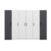 Minar Kale 6 Kpk 2 Çek Dolap-Beyaz Antr thumbnail 5