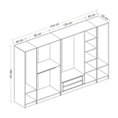 Minar Kale 7 Kpk 2 Çek Dolap-Beyaz Antr thumbnail 8