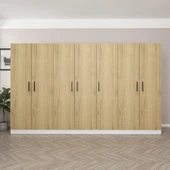 Minar Kale Zincir 7K 2Ç Dolap Pera Ceviz 2+2+3 thumbnail 1