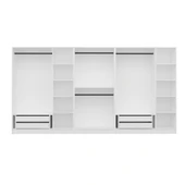 Minar Kale 210Cm 8 Bolme 4 Cek Gıyınme Dlp Beyaz thumbnail 5