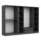 Minar Kale 210Cm 6 Bolme 2 Cek Gıyınme Dlp Antr thumbnail 4