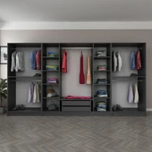 Minar Kale 190Cm 8 Bolme 2 Cek Gıyınme Dlp Antr thumbnail 2