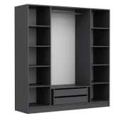 Minar Kale 210Cm 4 Bolme 2 Cek Gıyınme Dlp Antr thumbnail 2