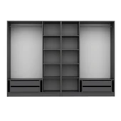 Minar Kale 210Cm 6 Bolme 4 Cek Gıyınme Dlp Antr thumbnail 5