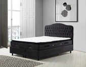 Minar Vassi Baza+Başlık +Yatak 160*200 Set-Antrasıt thumbnail 1