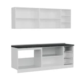 Minar 225 Cm Mutfak Dolabı Beyaz 225-B2 thumbnail 7