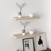 Minar Gizli Raf Tutuculu 2 Li D.Rafı 60Cm-Sonomo - 2