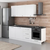 Minar 240 Cm Mutfak Dolabı Beyaz 240-B7 thumbnail 3