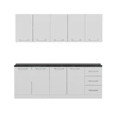 Minar 225 Cm Mutfak Dolabı Beyaz 225-B2 thumbnail 5