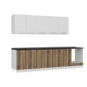 Minar 300 Cm Mutfak Dolabı Beyaz Dore 300-D4 thumbnail 3