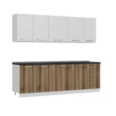 Minar 245 Cm Mutfak Dolabı Beyaz Dore 245-D1 thumbnail 6