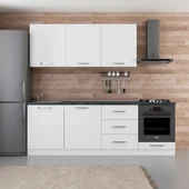 Minar 240 Cm Mutfak Dolabı Beyaz 240-B7 thumbnail 1