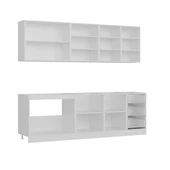 Minar 245 Cm Mutfak Dolabı Beyaz Dore 245-D1 thumbnail 7