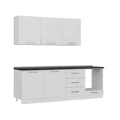 Minar 240 Cm Mutfak Dolabı Beyaz 240-B7 thumbnail 6