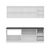 Minar 225 Cm Mutfak Dolabı Beyaz 225-B2 thumbnail 2