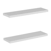 Minar Gizli Raf Tutuculu 2 Li D.Raf 80Cm-Beyaz thumbnail 5