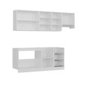 Minar 245 Cm Mutfak Dolabı Beyaz 245-B8 thumbnail 7