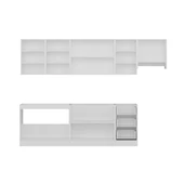 Minar 295 Cm Mutfak Dolabı Beyaz Dore 295-D4 thumbnail 7