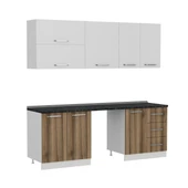 Minar 220 Cm Mutfak Dolabı Beyaz Dore 220-D10 thumbnail 2