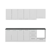 Minar 265 Cm Mutfak Dolabı Beyaz 265-B5 thumbnail 2