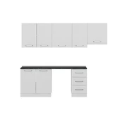 Minar 255 Cm Mutfak Dolabı Beyaz 255-B12 thumbnail 4