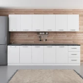 Minar 300 Cm Mutfak Dolabı Beyaz 300-B2 thumbnail 1