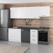 Minar 255 Cm Mutfak Dolabı Beyaz 255-B12 thumbnail 3