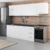 Minar 285 Cm Mutfak Dolabı Beyaz 285-B4 thumbnail 5