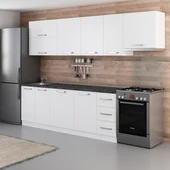 Minar 290 Cm Mutfak Dolabı Beyaz 290-B7 thumbnail 5