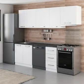 Minar 255 Cm Mutfak Dolabı Beyaz 255-B12 thumbnail 5