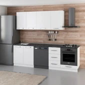 Minar 255 Cm Mutfak Dolabı Beyaz 255-B11 thumbnail 3