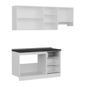 Minar 200 Cm Mutfak Dolabı Beyaz 200-B4 thumbnail 7