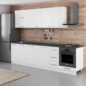 Minar 290 Cm Mutfak Dolabı Beyaz 290-B6 thumbnail 5