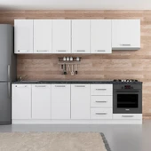 Minar 265 Cm Mutfak Dolabı Beyaz 265-B5 thumbnail 1