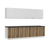 Minar 300 Cm Mutfak Dolabı Beyaz Dore 300-D3 thumbnail 3