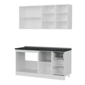 Minar 165 Cm Mutfak Dolabı Beyaz Dore 165-D2 thumbnail 4